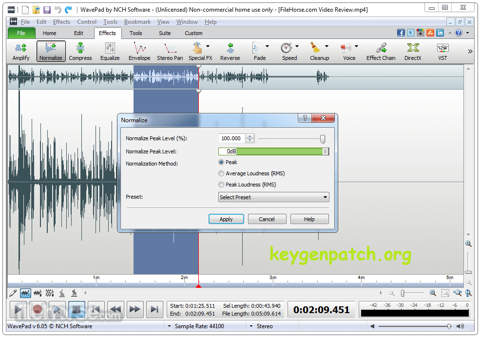 WavePad Sound Editor 16.95 Crack Serial Number Key 2023