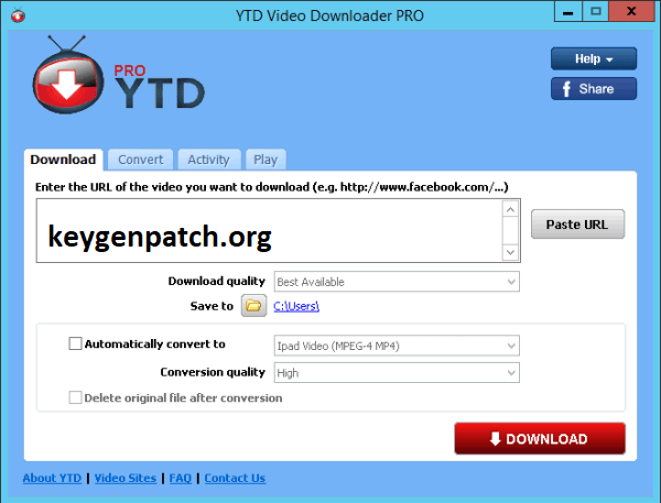 YTD Video Downloader Pro 5.9.22.1 Crack + License Keys 2023