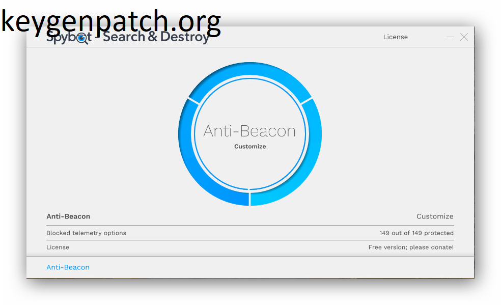 Spybot Anti-Beacon 3.8.0.0 Crack & Product Keys Download 2023