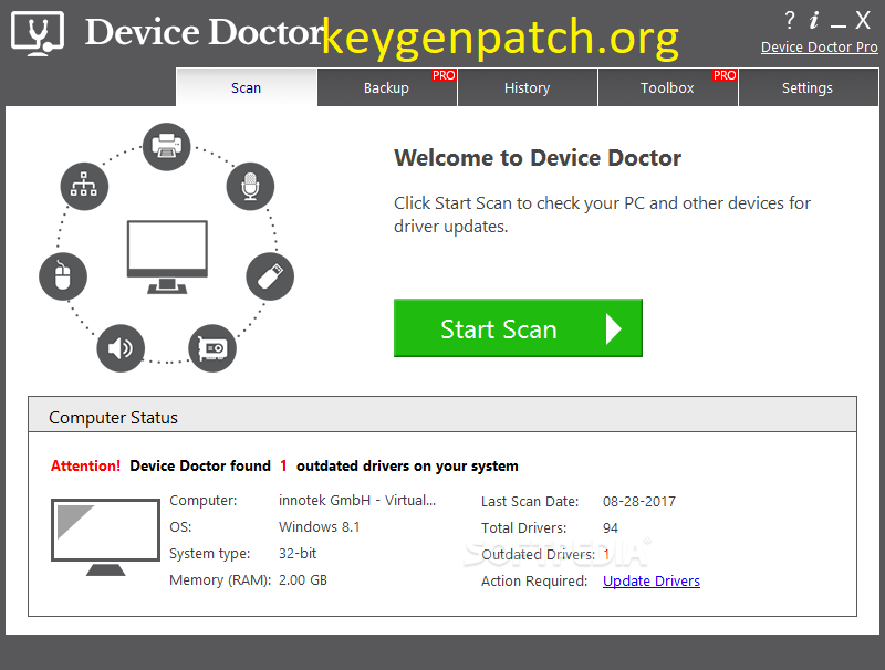 Device Doctor Pro 5.3.521.0 Crack + License Key Full 2022 Download