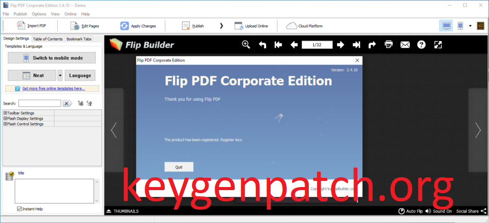 Download Flip PDF Corporate 2.4.10.3 Crack Free Activated 2023