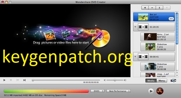 Wondershare DVD Creator 6.6.7 Crack & Serial Keygen 2023