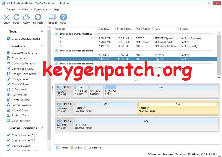 NIUBI Partition Editor 8.0.9 & Keygen 2023 Free Download